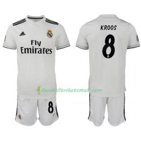 Fußballtrikots Real Madrid KROOS 8 Kinder 2018-2019 Kurzarm Heimtrikotsatz kaufen